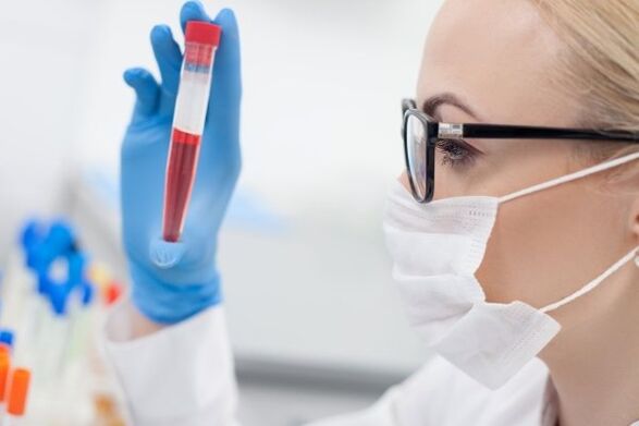 Analyse du sang pour l'hypertension